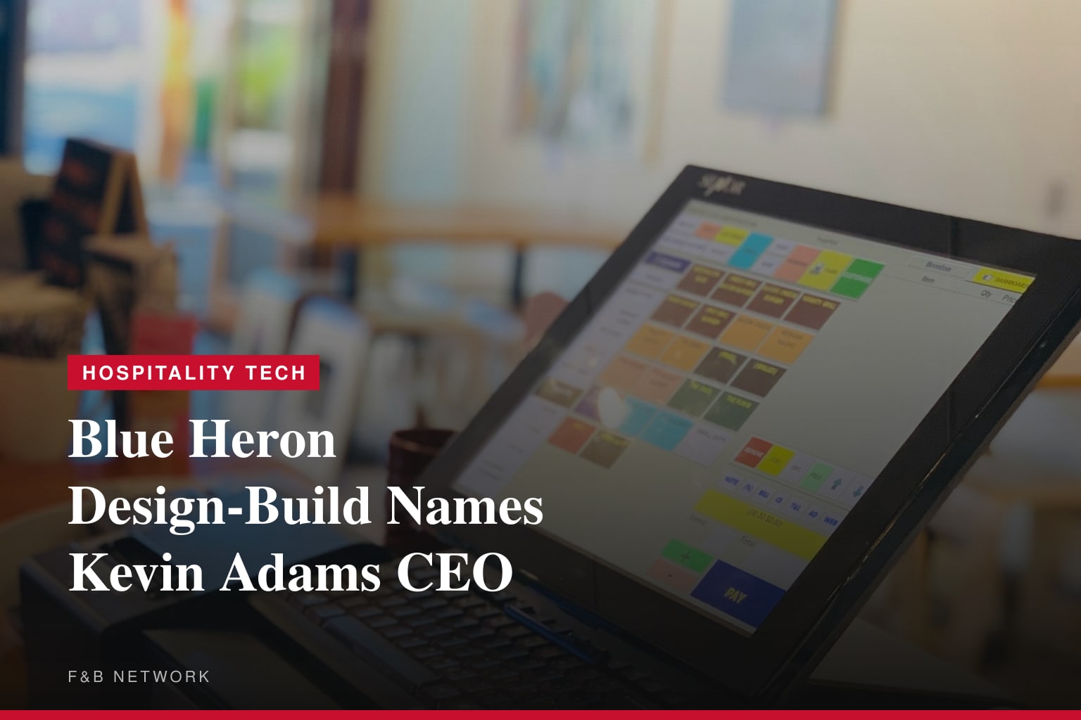 Blue Heron Design-Build Firm Names Kevin Adams as CEO