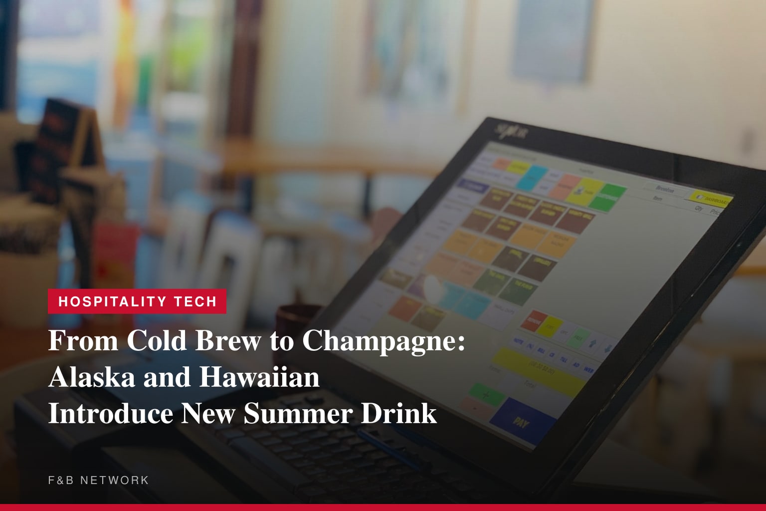 Fwd: From Cold Brew to Champagne: Alaska and Hawaiian Introduce New Summer Drink