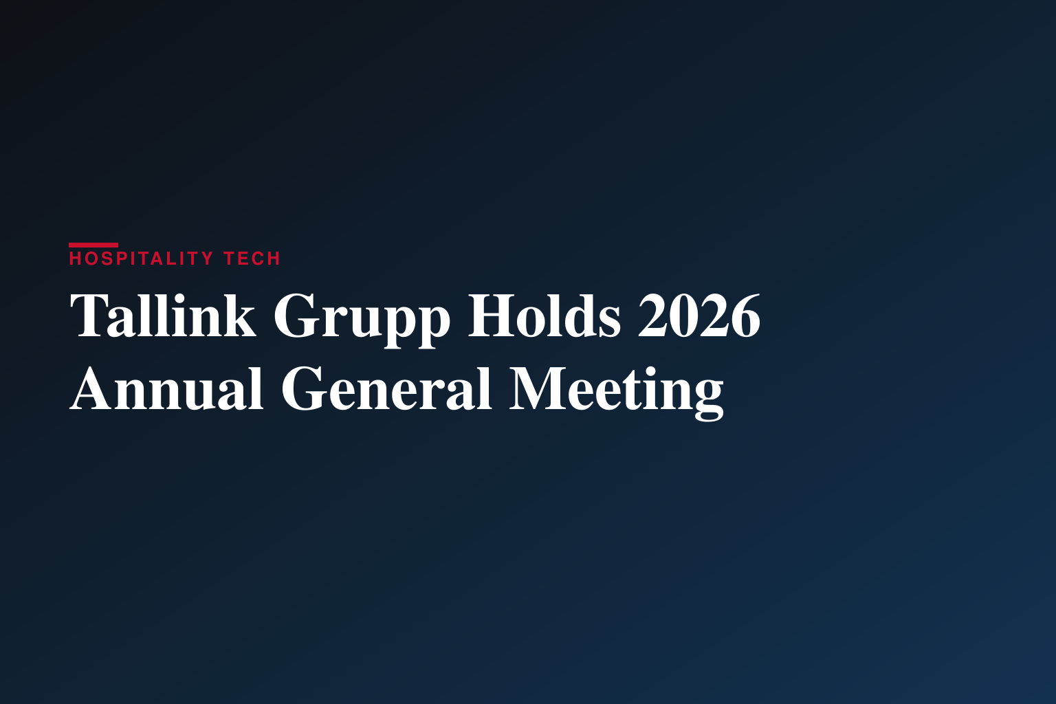 Resolutions of the Annual General Meeting of Shareholders of AS Tallink Grupp