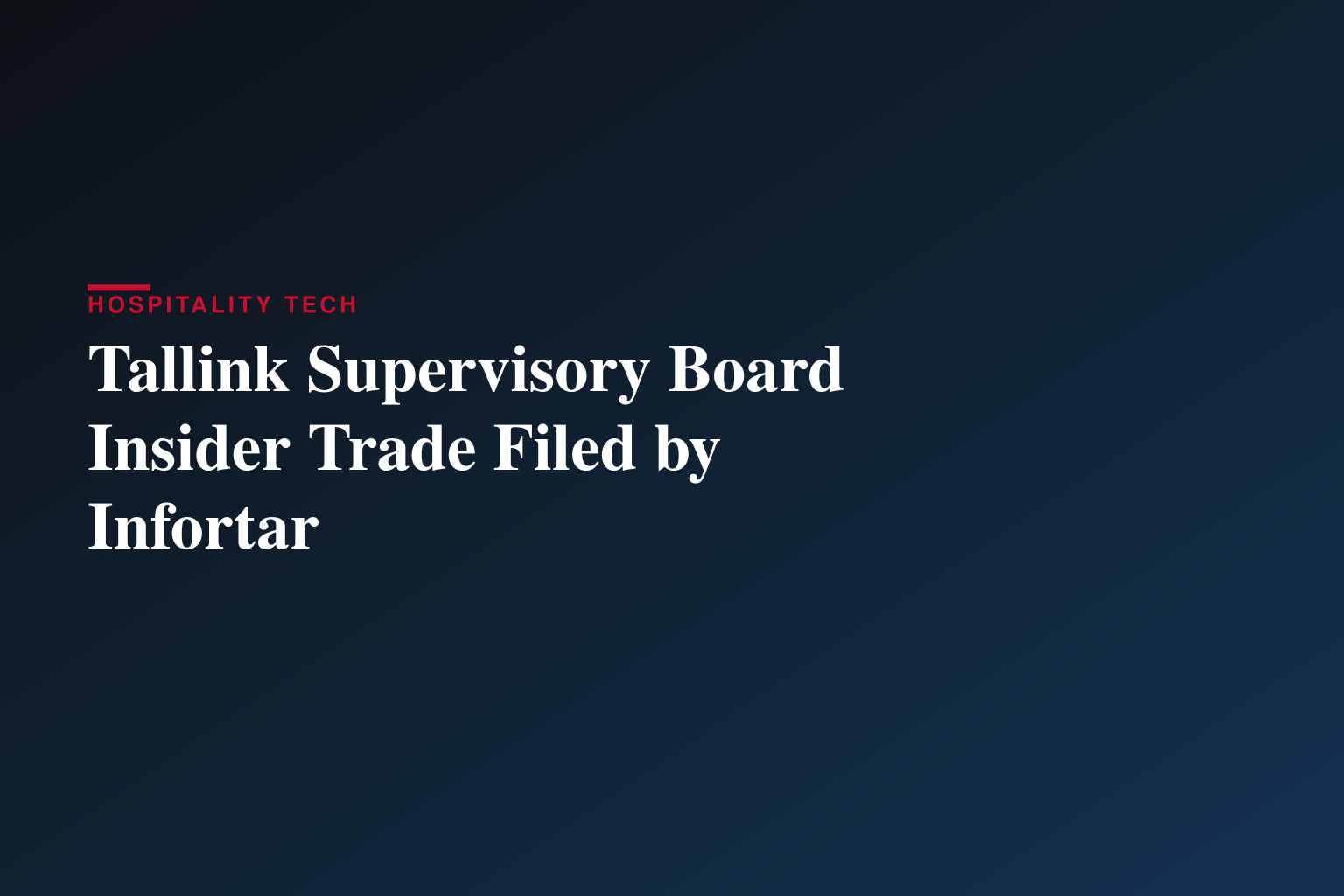 Managers’ Transactions – AS Tallink