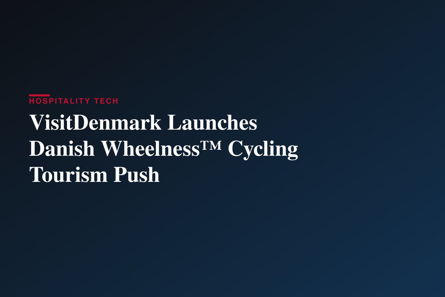 World Bicycle Day: Experience Denmark through Danish Wheelness™